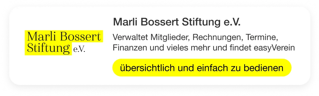 Marli Bossert Stiftung e.V.